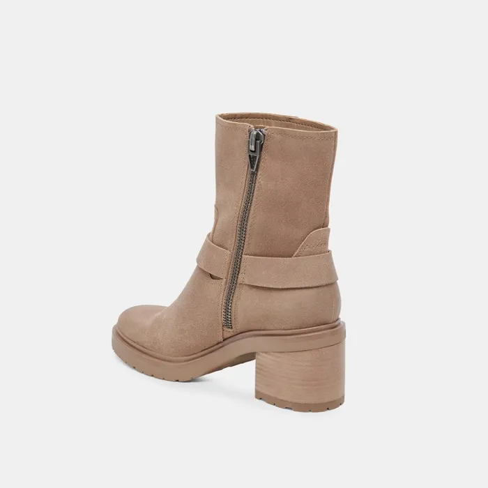 Camros Boots Truffle Suede Women Dolce Vita Boots and Booties