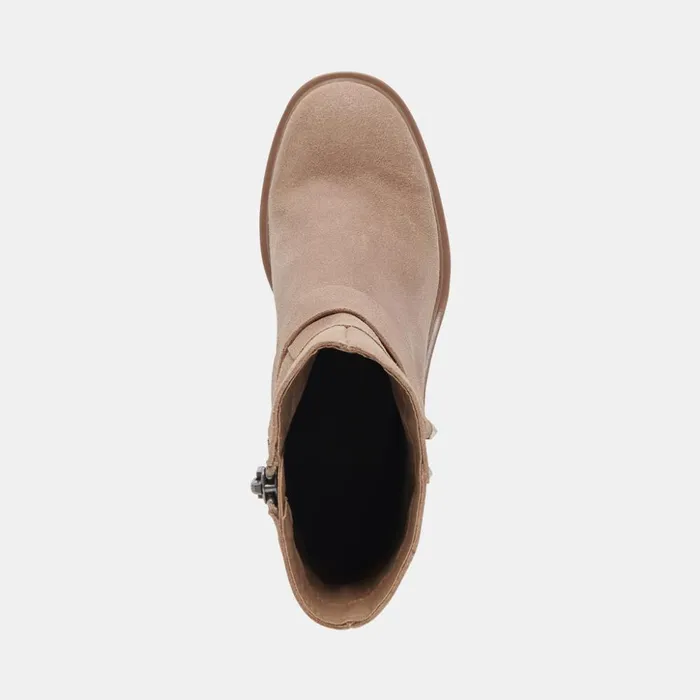 Camros Boots Truffle Suede Women Dolce Vita Boots and Booties