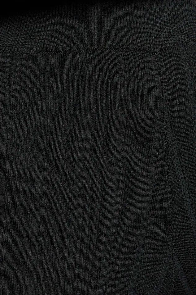 Candice Pants 8211 Knitted High Waist Pants In Black Women Showpo Pants