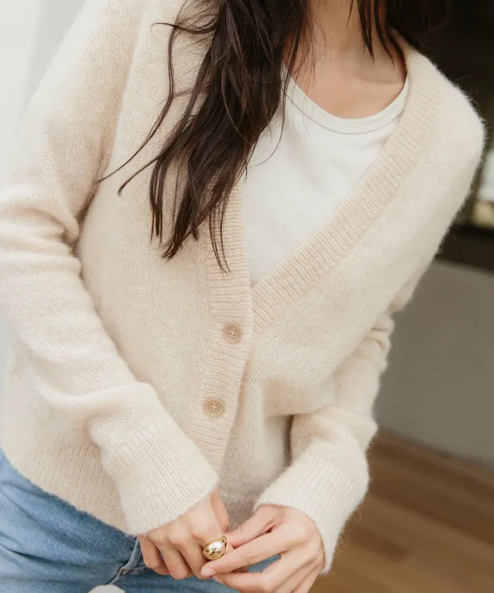 Cardigans Women Jenni Kayne Boyfriend Cardigan Sand