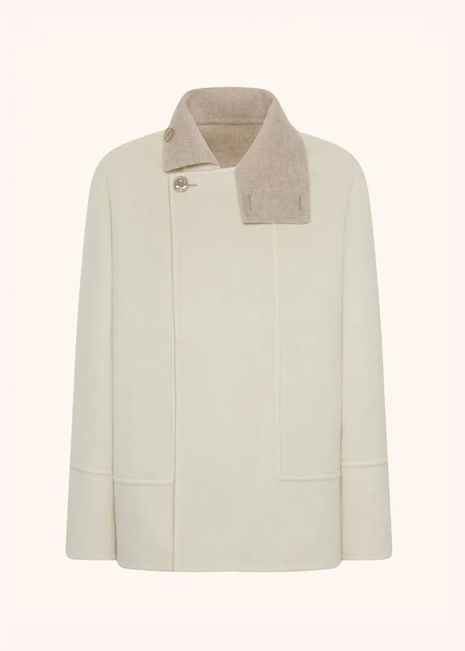 CASHMERE DOUBLE CLOTH COAT Women Kiton Outerwear