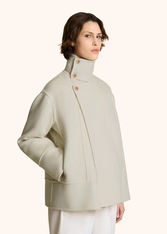 CASHMERE DOUBLE CLOTH COAT Women Kiton Outerwear CASHMERE DOUBLE CLOTH COAT Women Kiton Outerwear