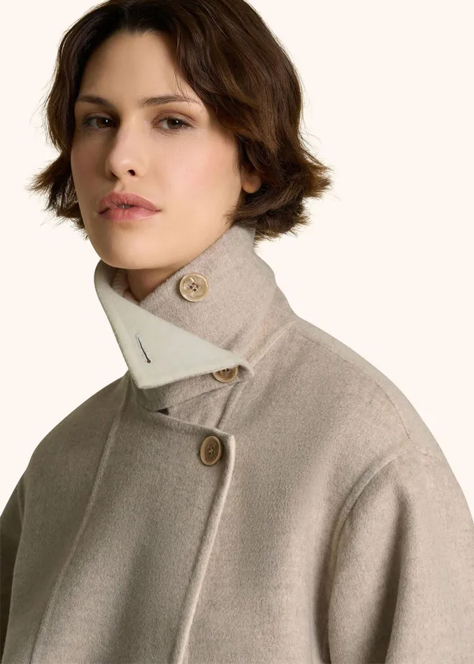 CASHMERE DOUBLE CLOTH COAT Women Kiton Outerwear CASHMERE DOUBLE CLOTH COAT Women Kiton Outerwear