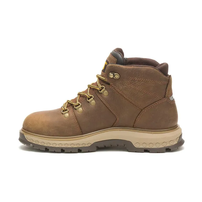 Cat Footwear Alloy Toe Men039s Exposition Hiker Waterproof Alloy Toe Work Boot Pyramid 8211 Men