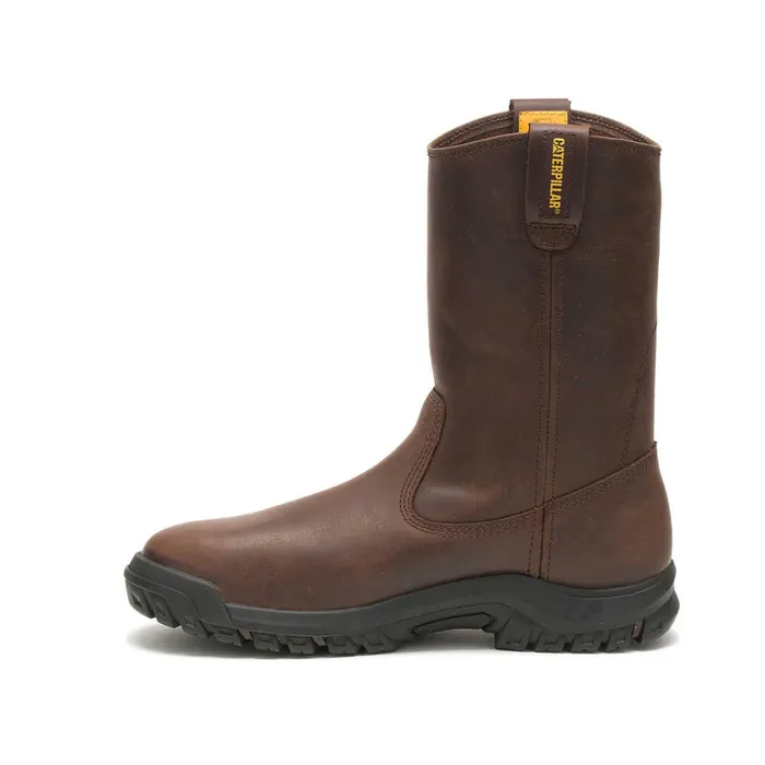 Cat Footwear Boots Men039s Drawbar Steel Toe Work Boot Summer Brown 8211 Men