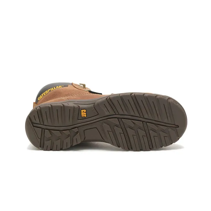 Cat Footwear Composite Toe Women039s Resorption Waterproof Composite Toe Work Boot Brown 8211 Women