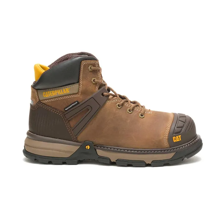 Cat Footwear Soft Toe Men039s Excavator Superlite Waterproof Soft Toe Work Boot Dark Beige 8211 Men Cat Footwear Soft Toe Men039s Excavator Superlite Waterproof Soft Toe Work Boot Dark Beige 8211 Men