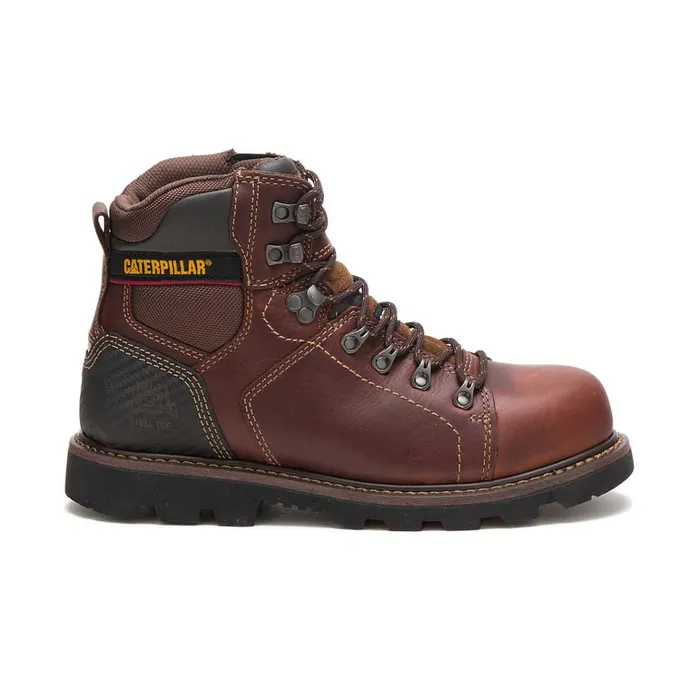 Cat Footwear Steel Toe Men039s Alaska 20 Steel Toe Work Boot Brown 8211 Men