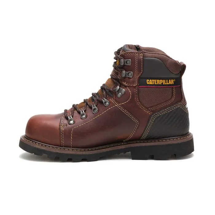 Cat Footwear Steel Toe Men039s Alaska 20 Steel Toe Work Boot Brown 8211 Men