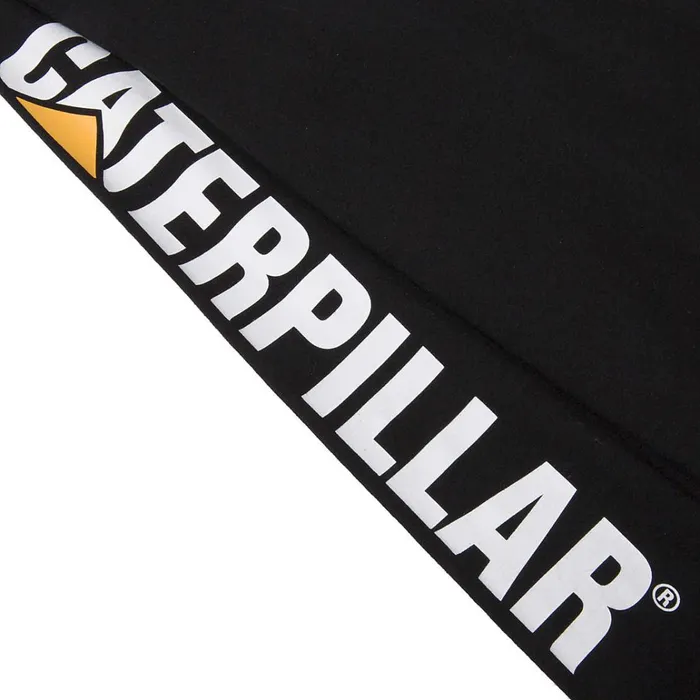 Cat Footwear Tops and Outerwear Men039s Trademark Banner Long Sleeve Tee Black 8211 Men