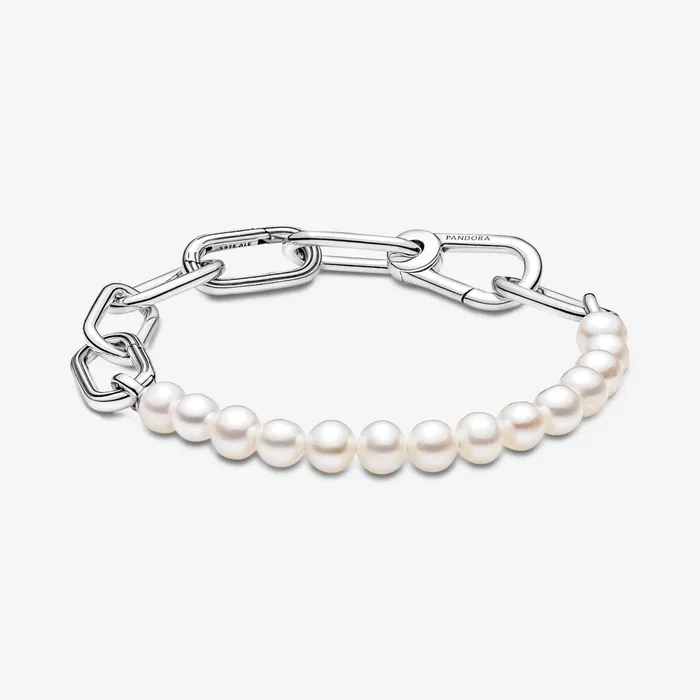 Chains Women Pandora Online ME Treated Freshwater Cultured Pearl Bracelet