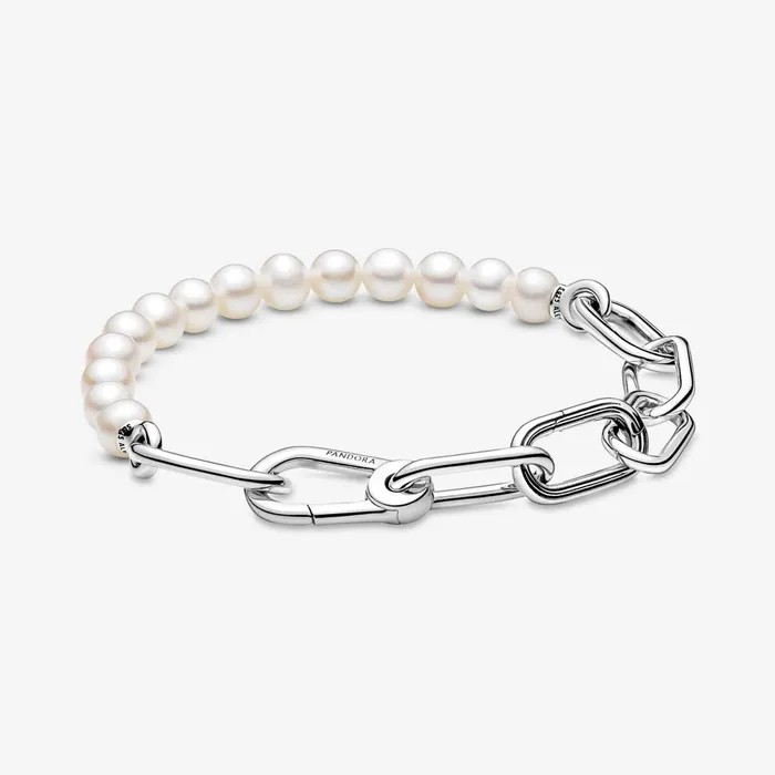 Chains Women Pandora Online ME Treated Freshwater Cultured Pearl Bracelet