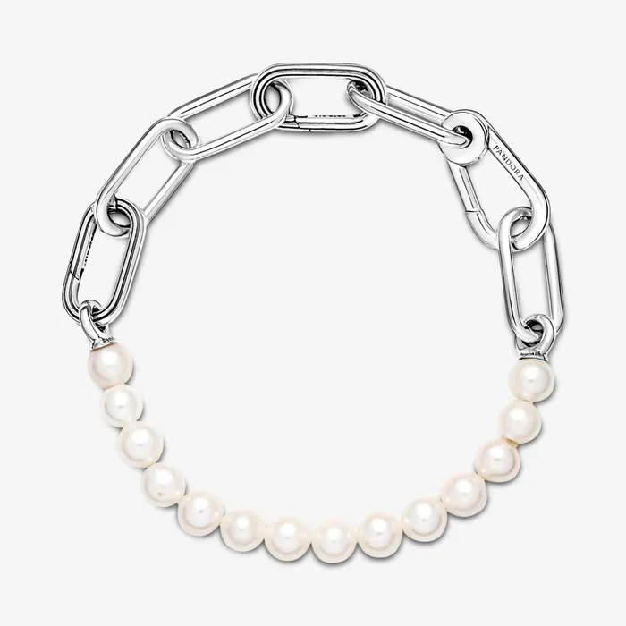 Chains Women Pandora Online ME Treated Freshwater Cultured Pearl Bracelet