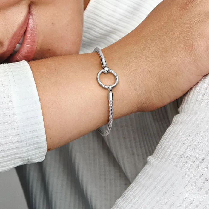 Chains Women Pandora Online Moments O Closure Snake Chain Bracelet