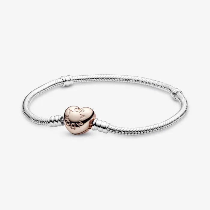 Charm Bracelets Women Pandora Gingerbread Candy Cane HeartBracelet Set
