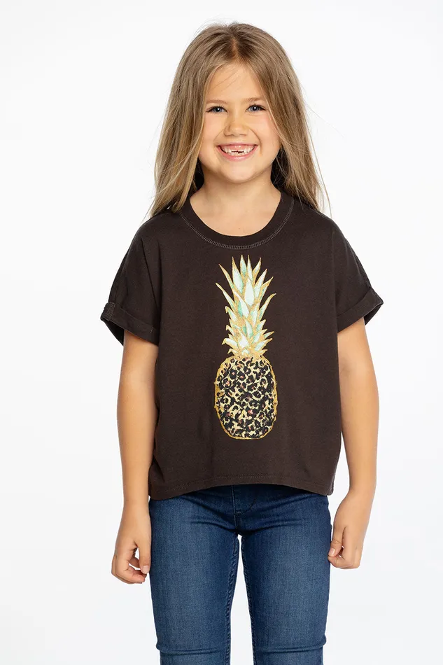 Chaser Brand Animal Print Pia Girls Tops