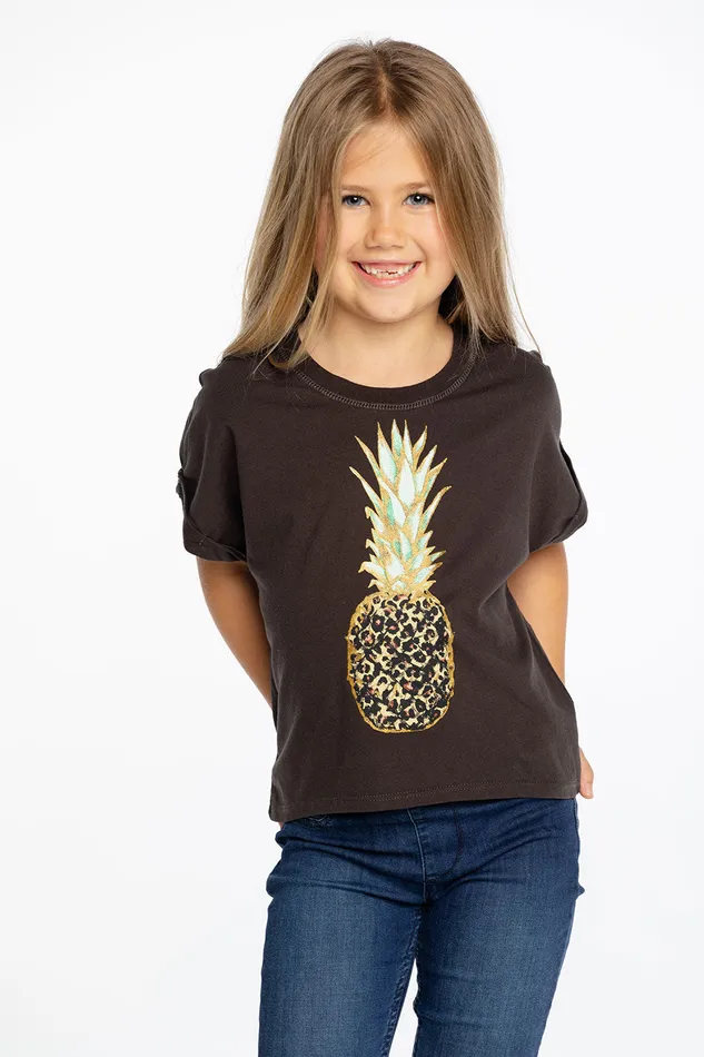 Chaser Brand Animal Print Pia Girls Tops