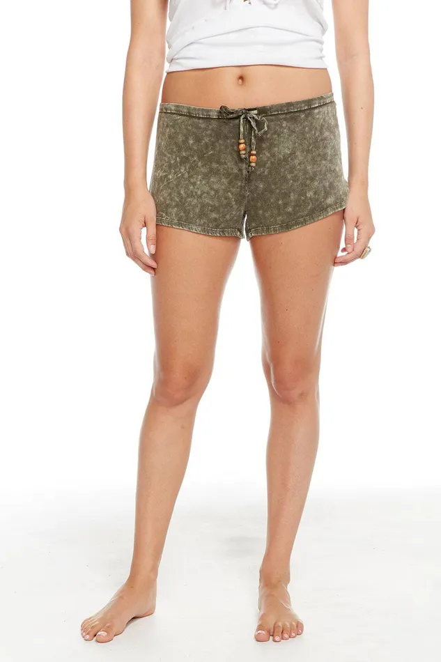 Chaser Brand Loungewear Womens HEIRLOOM WOVENS DRAWSTRING SHORT