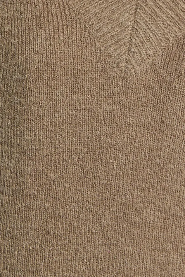 Chenelle Top 8211 Sleeveless Knit Sweater Vest In Biscuit Women Showpo Knitwear