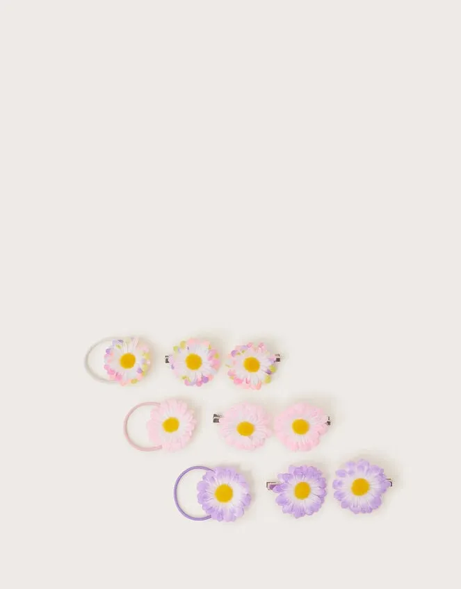 Children 9Piece Sunflower Hair Set Monsoon Girls039 Hair Accessories
