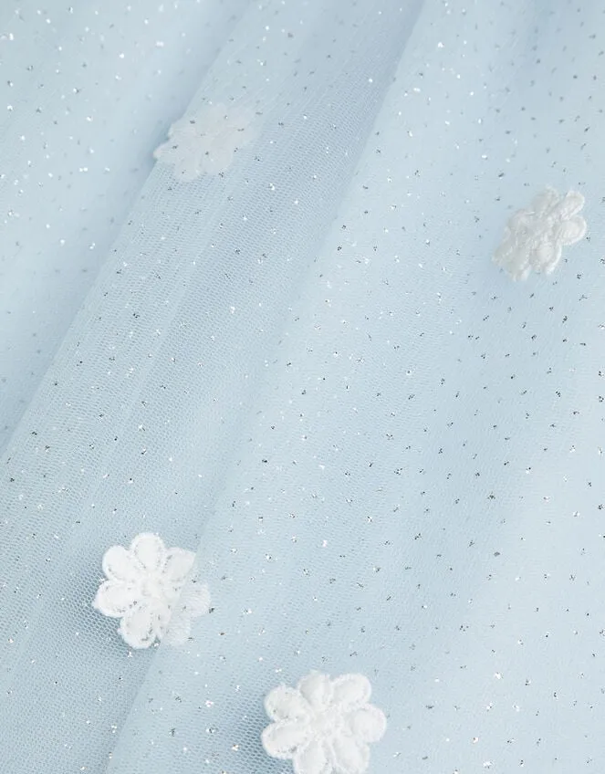 Children Baby Ciara Swing Flutter Dress Blue Monsoon Dresses