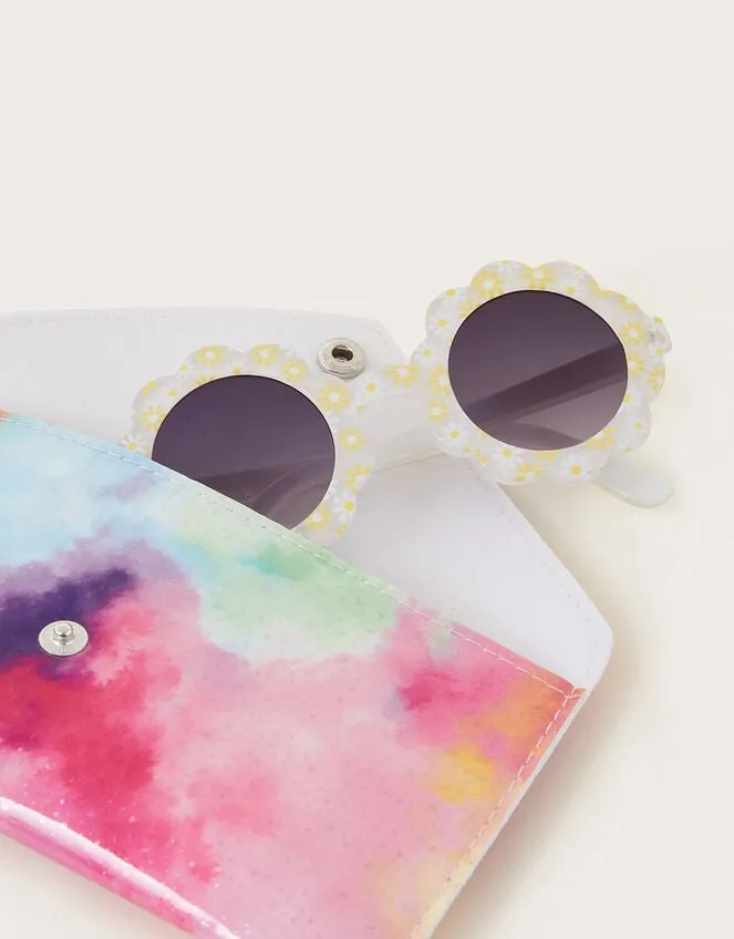 Children Baby Daisy Sunglasses With Case Monsoon Hats and Sunglasses