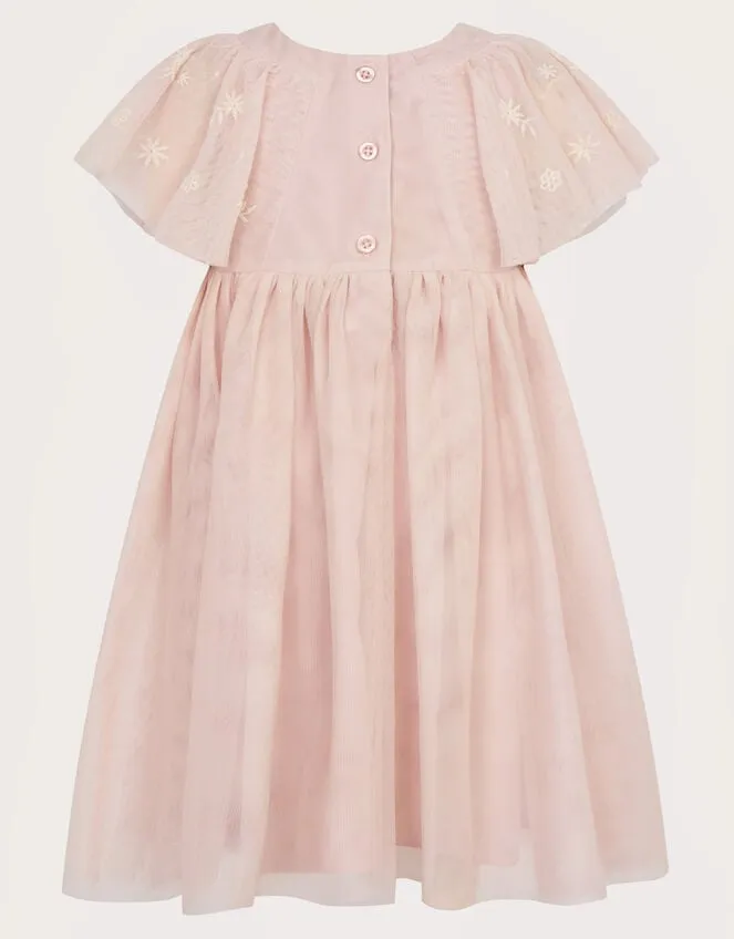 Children Baby Giselle Floral Dress Pink Monsoon Dresses