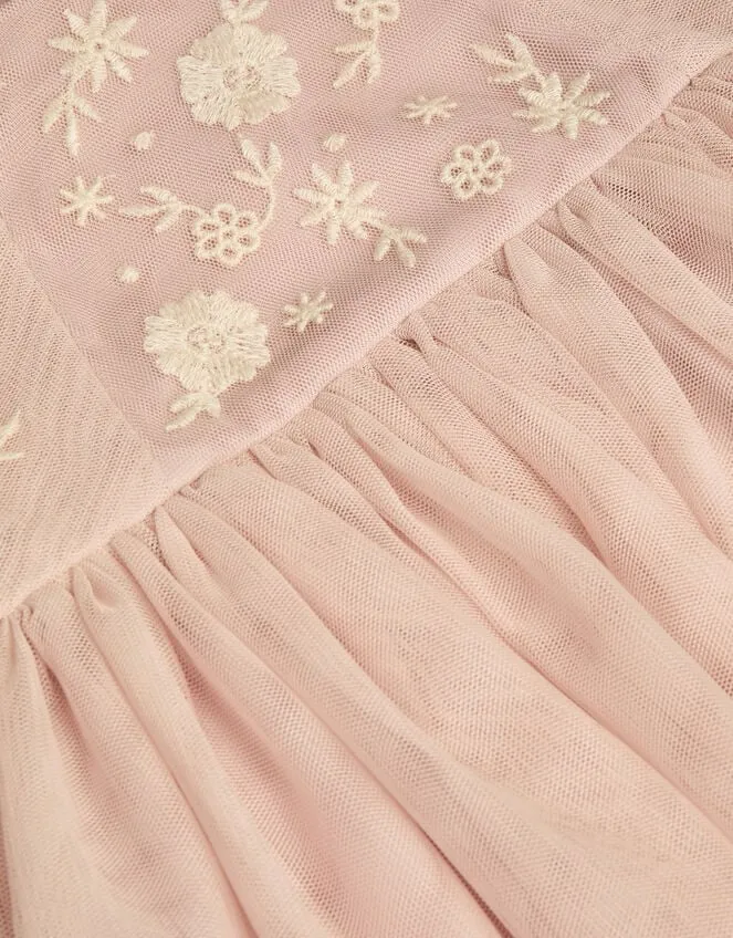 Children Baby Giselle Floral Dress Pink Monsoon Dresses