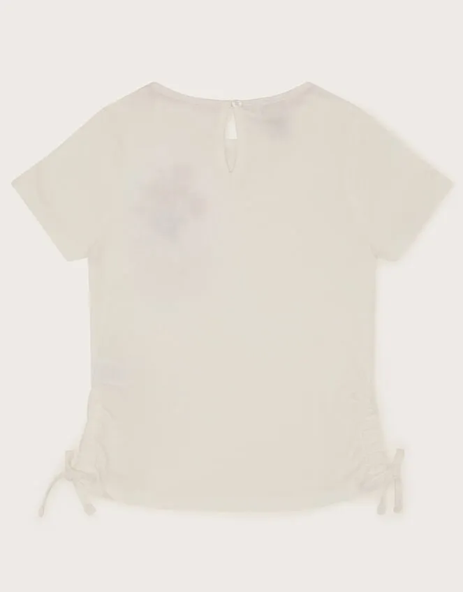 Children Crochet Pocket Top Ivory Monsoon Tops and TShirts