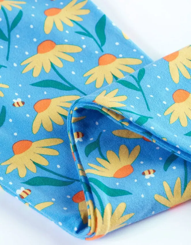 Children Frugi Floral Print Leggings Blue Monsoon Trousers and Shorts