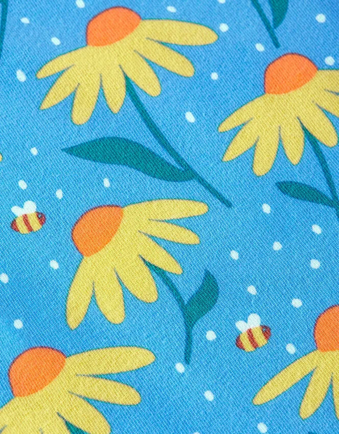 Children Frugi Floral Print Leggings Blue Monsoon Trousers and Shorts
