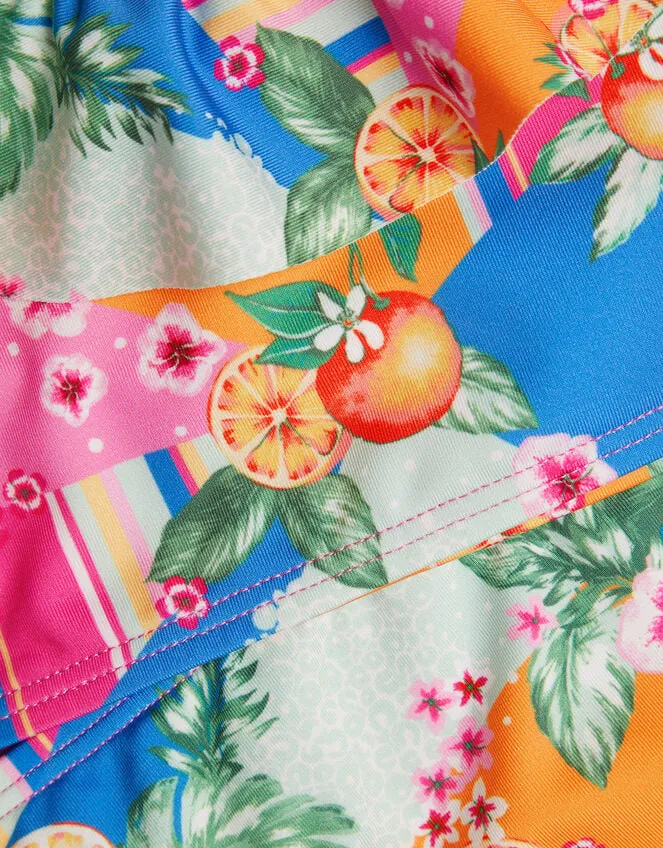 Children Fruit Print Bikini Set Multi Monsoon Beachwear and Swimwear