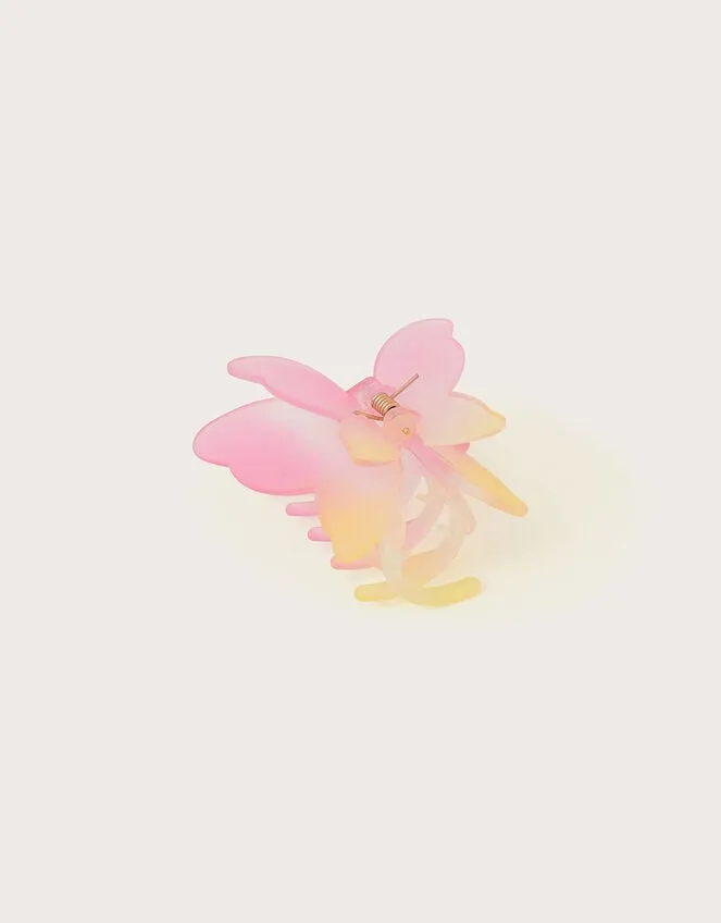 Children Ombre Butterfly Large Claw Clip Monsoon Girls039 Hair Accessories