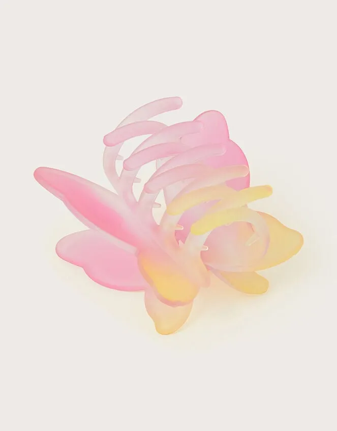 Children Ombre Butterfly Large Claw Clip Monsoon Girls039 Hair Accessories