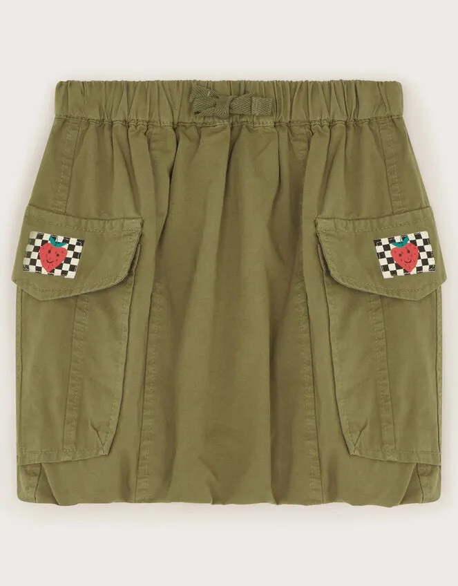 Children Parachute Cargo Skirt Green Monsoon Casualwear Collection
