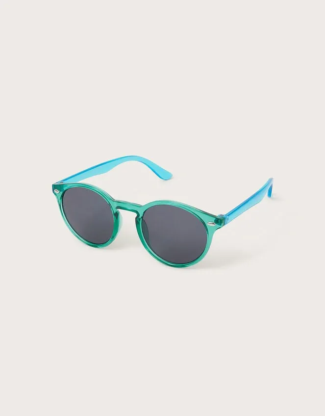 Children Round Colour Block Sunglasses Monsoon Casualwear Collection