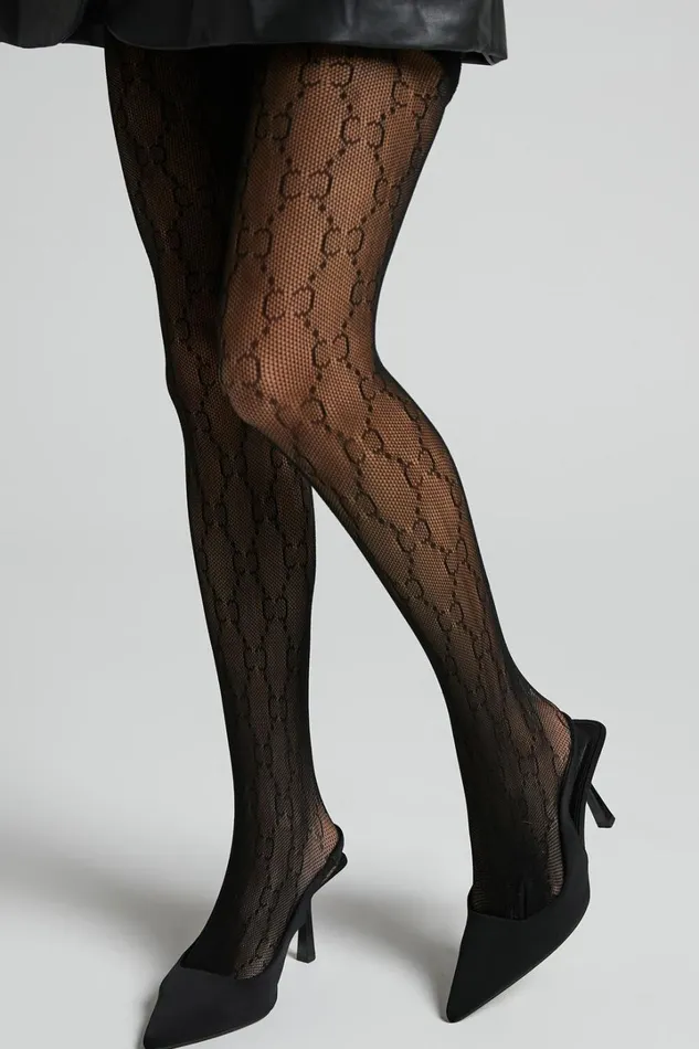 Clarasita Stockings In Black Women Showpo Socks and Tights
