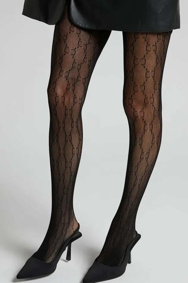 Clarasita Stockings In Black Women Showpo Socks and Tights