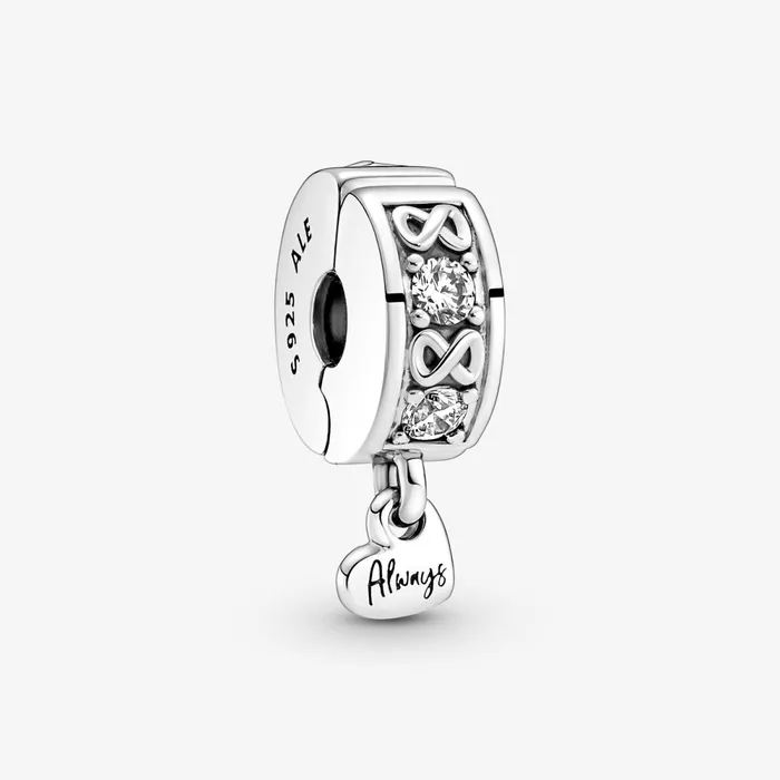 Clips Women Pandora Family Always Pav Clip Charm Clear