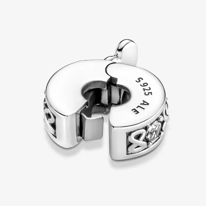 Clips Women Pandora Family Always Pav Clip Charm Clear