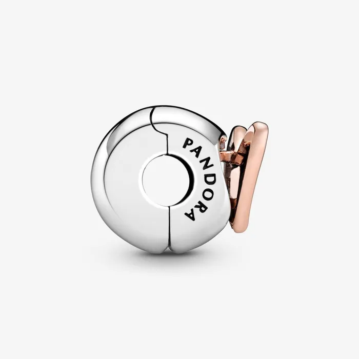 Clips Women Pandora Freehand Heart Clip Charm