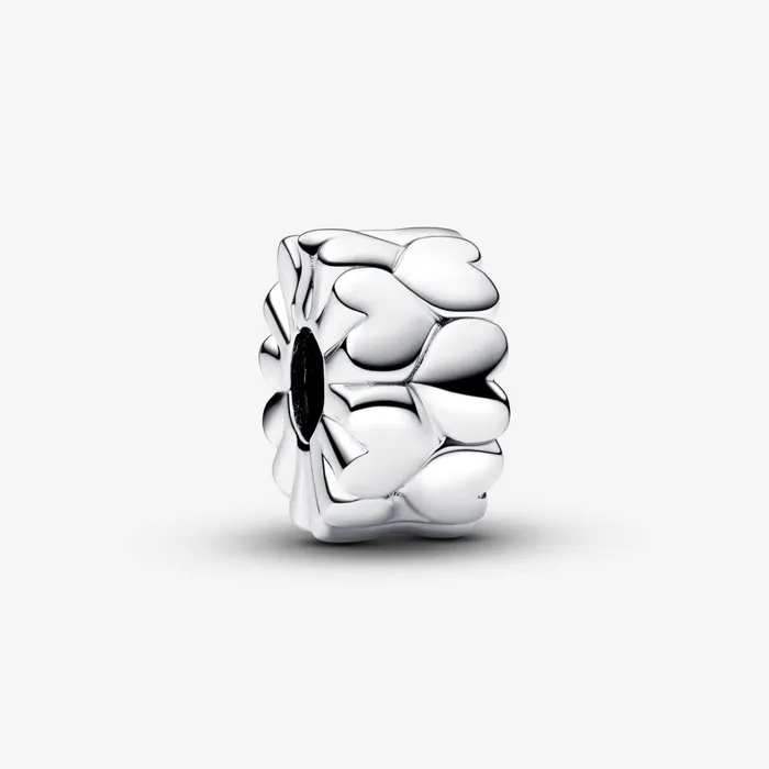 Clips Women Pandora Heart Pattern Clip Charm
