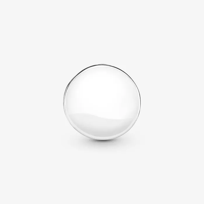 Clips Women Pandora Round Pav Clip Charm Sterling Silver
