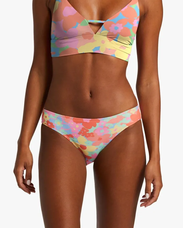 Coast Is Clear Lowrider Medium Bikini Bottoms Multi Women Billabong Bikinis
