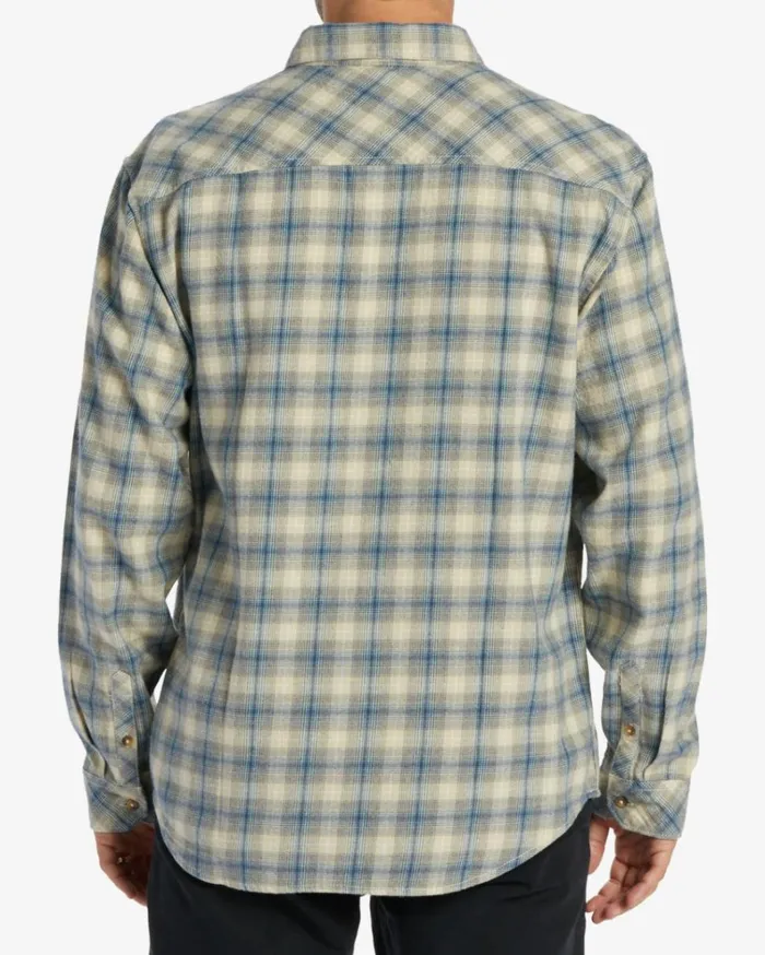 Coastline Flannel Long Sleeve Shirt North Sea Men Billabong Shirts