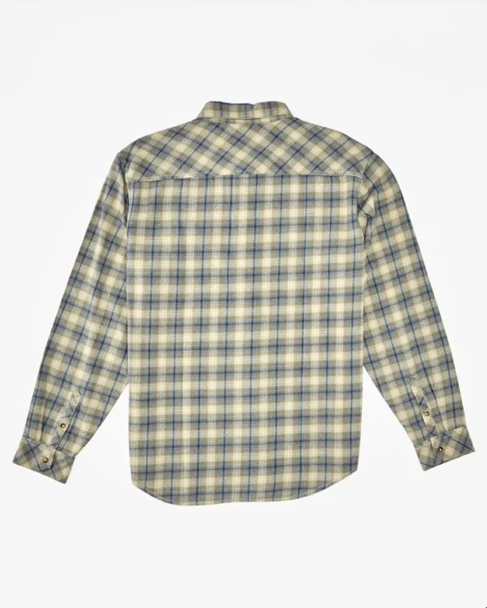 Coastline Flannel Long Sleeve Shirt North Sea Men Billabong Shirts