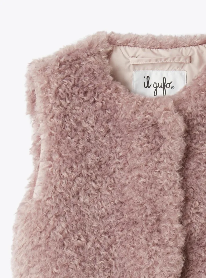 Coats And Jackets Girl 216 Il Gufo Ecofur Vest