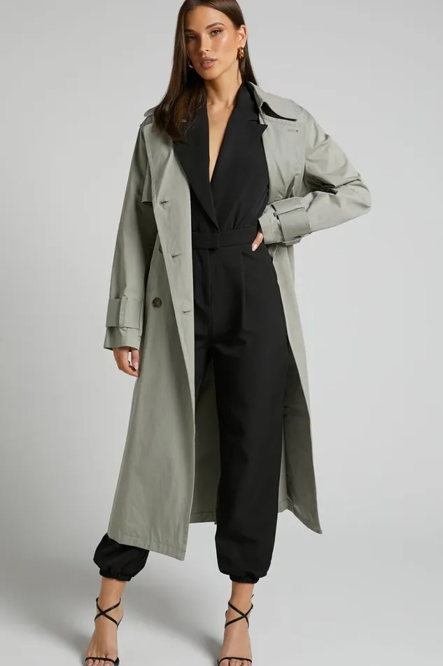 Coco Jumpsuit 8211 Collared Short Sleeve Straight Leg Jumpsuit In Black Women Showpo Jumpsuits