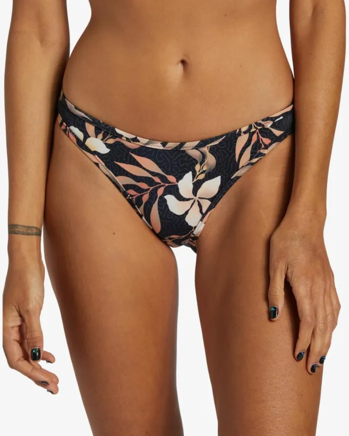 Coral Gardeners High Leg Bikini Bottoms Multi Women Billabong Bikinis