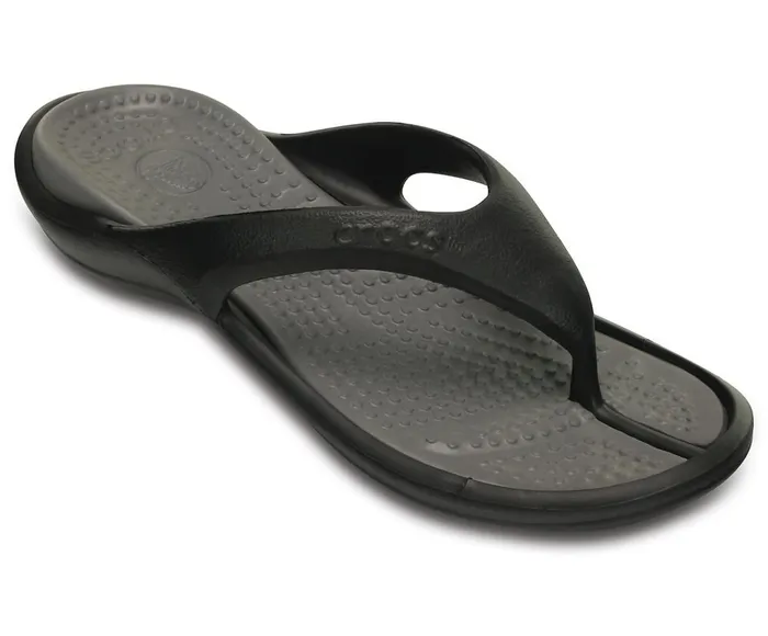 Crocs Athens Flip Black Smoke WomensMens Sandals
